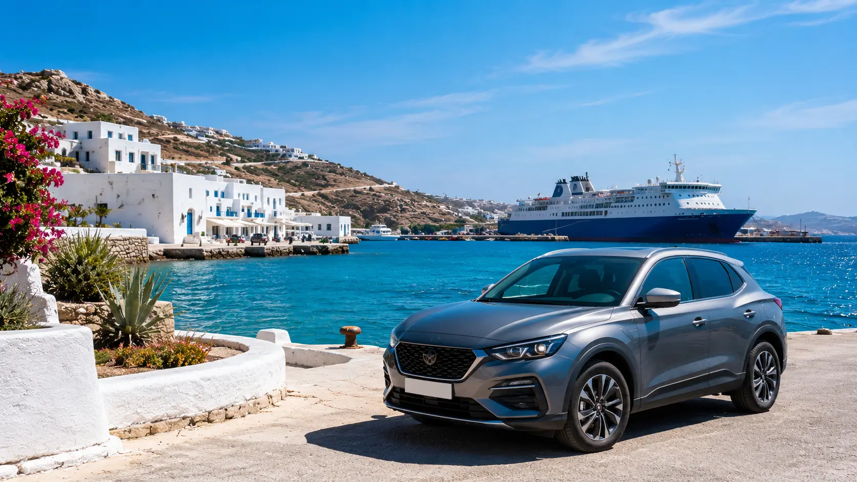 Mykonos Port Car Rental Guide 2026: Easy Pickup from Tourlos New Port